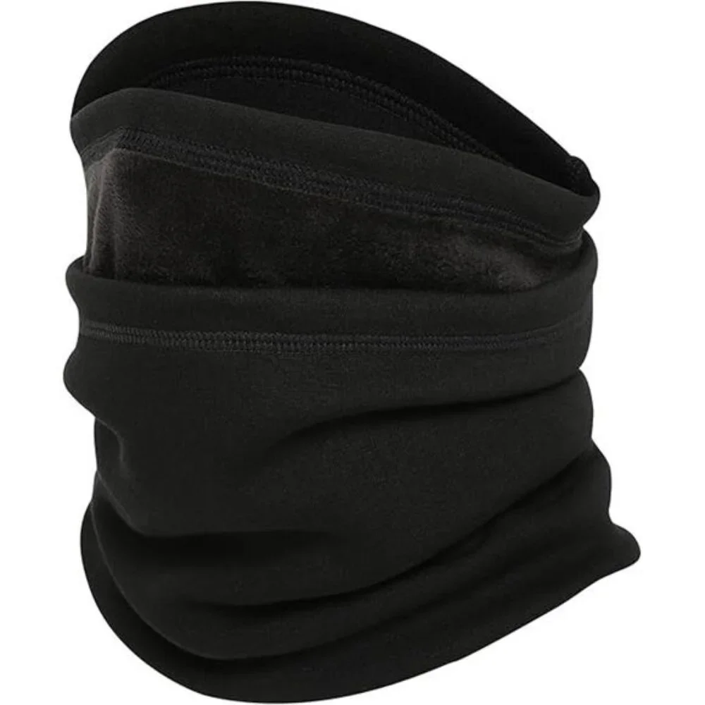 Neck Gaiter Warmer Ski Scarf Windproof Mask - Thick Fleece Neck Warmer Face Mask